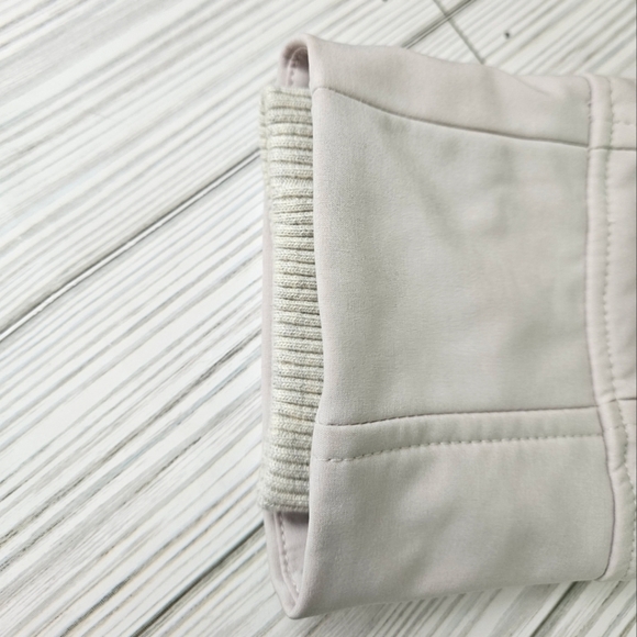 PrAna Martina Button Down Pea Coat in Ivory Sand Size Medium - Picture 15 of 15